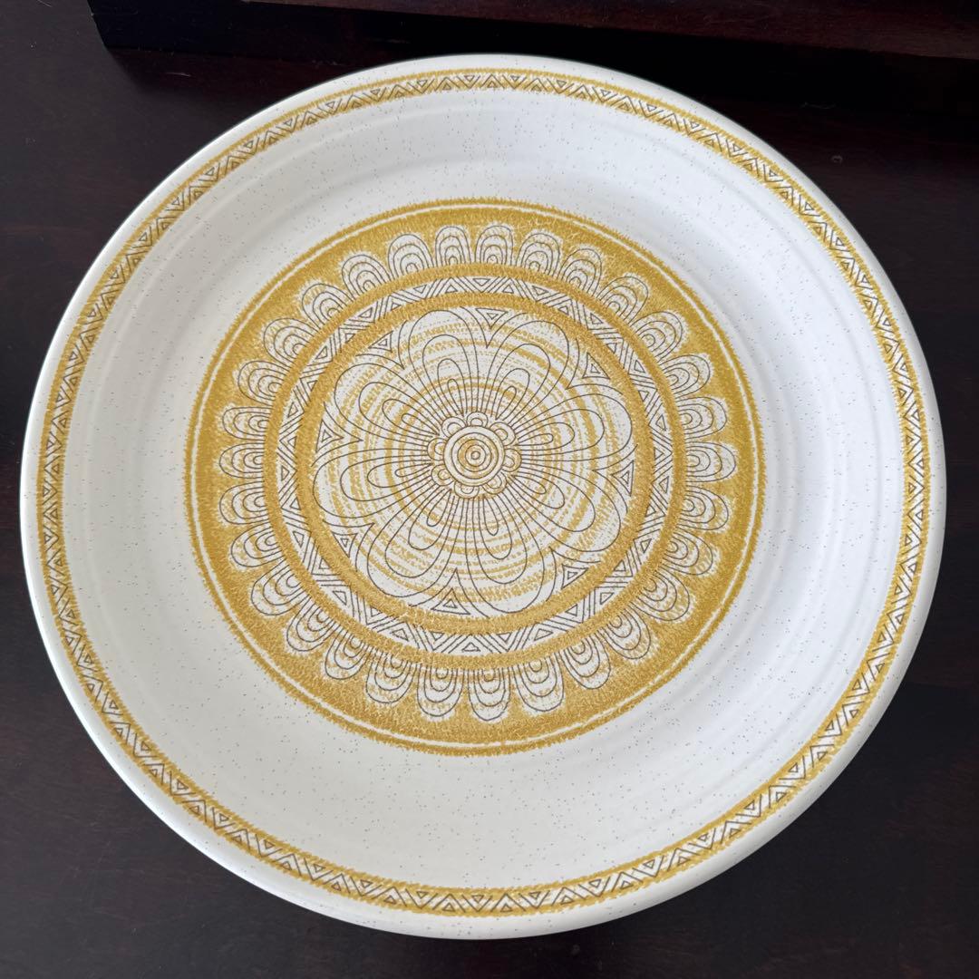 USA製フランシスカンのプレート5枚セット ミッドセンチュリー カリフォルニア