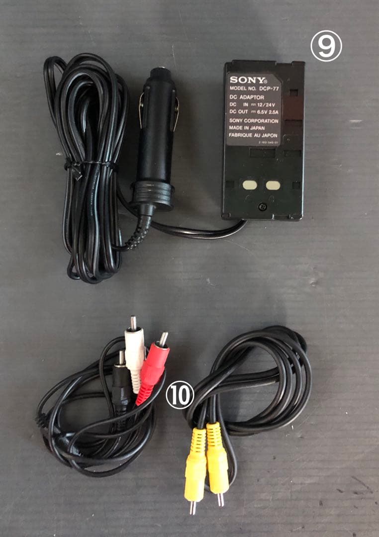 SONYビデオカメラセットCCD-V900E （ジャンク）