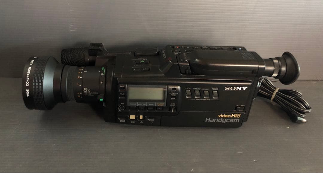 SONYビデオカメラセットCCD-V900E （ジャンク）