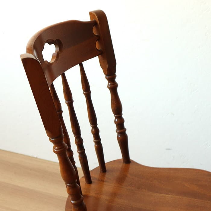 アンティーク ヴィンテージ 柏木工 ウィンザーチェア ブナ材 食卓イス