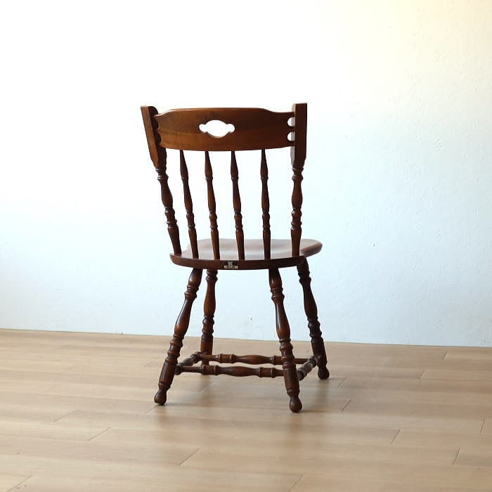 アンティーク ヴィンテージ 柏木工 ウィンザーチェア ブナ材 食卓イス