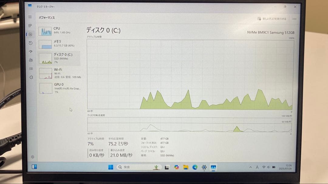 ノートPC(DELL Inspiron14 5440)