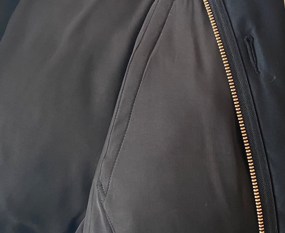 visvim IRIS DOWN JKT（BLACK）