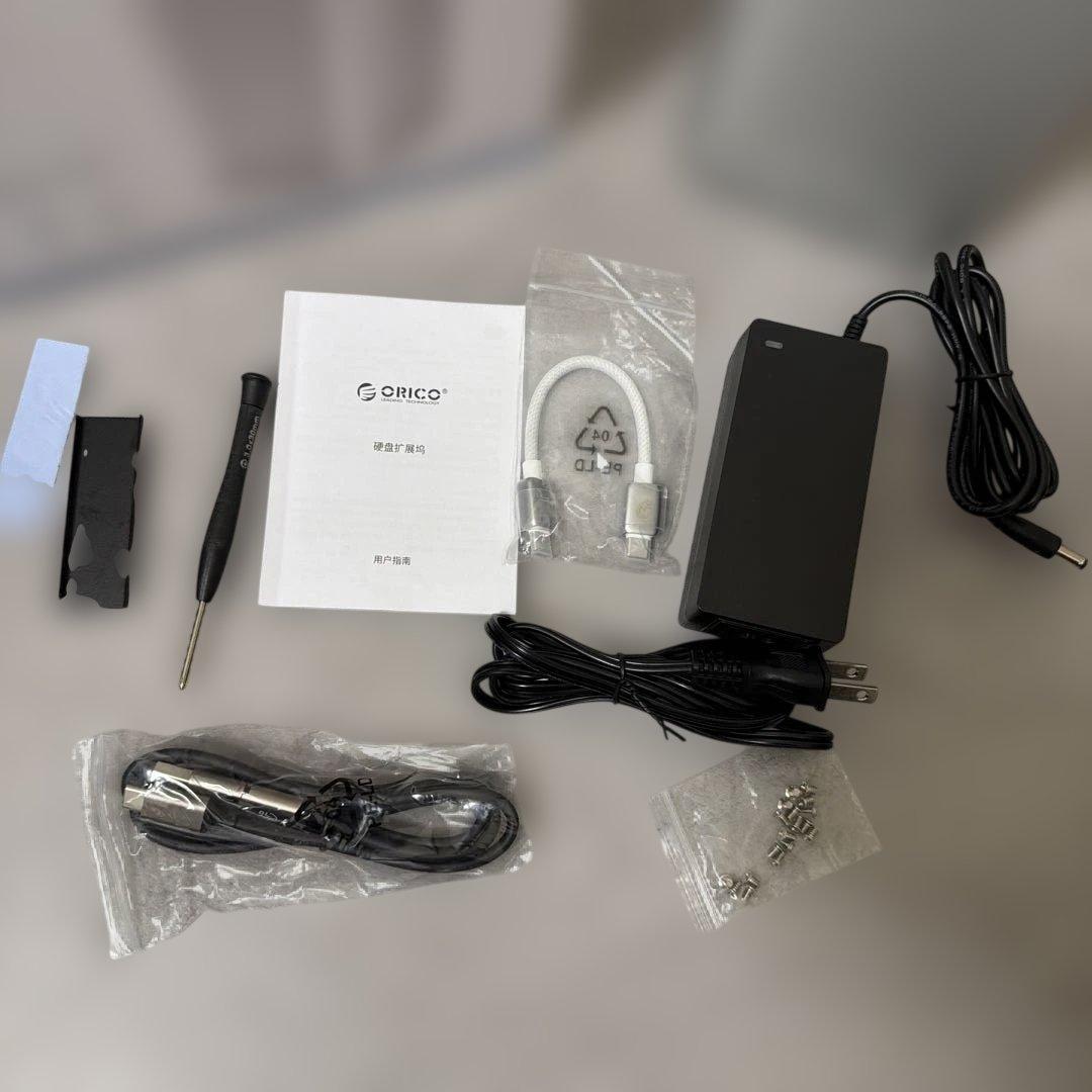 ORICO MiniTower Mac mini ストレージシステム