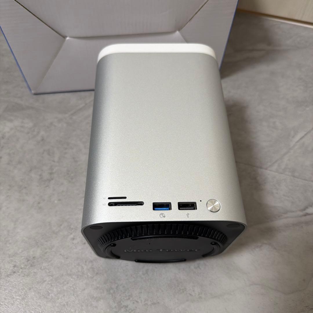 ORICO MiniTower Mac mini ストレージシステム