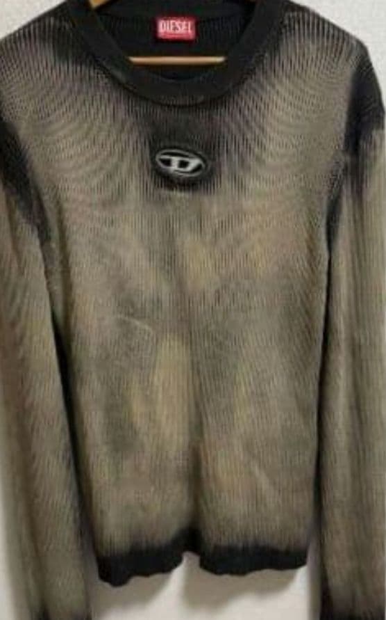 値下げ交渉〇　txt ヨンジュン着用 DIESEL K-Darin リブニット