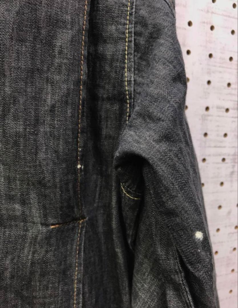 ヴィクトリアGAVIAL ガヴィル ブラックシャンブレー ジャンプスーツ