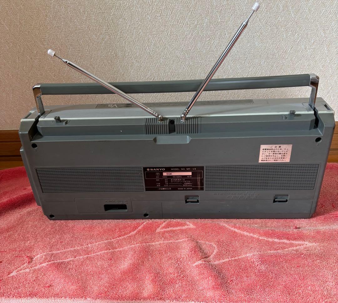 SANYO MR-V8 1980年　ビンテージ品　最終