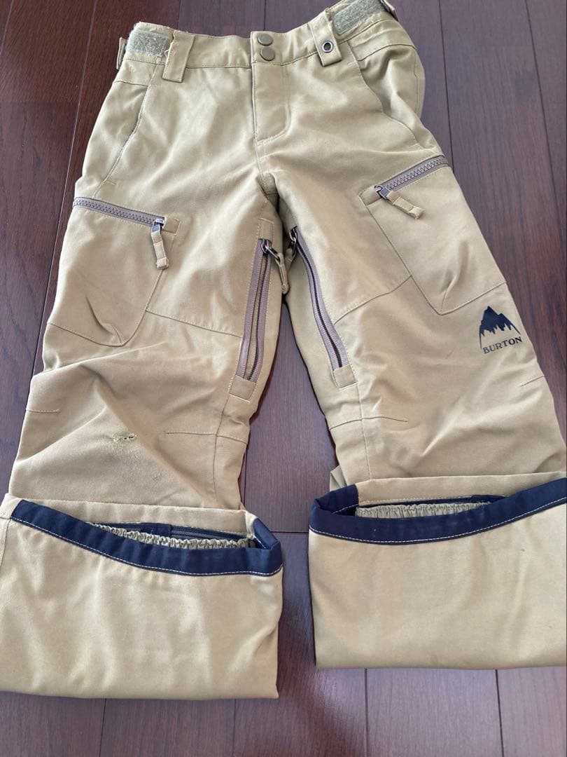 Burton キッズ ジュニア 子供 上下セット スノーボード ウェア サイズS