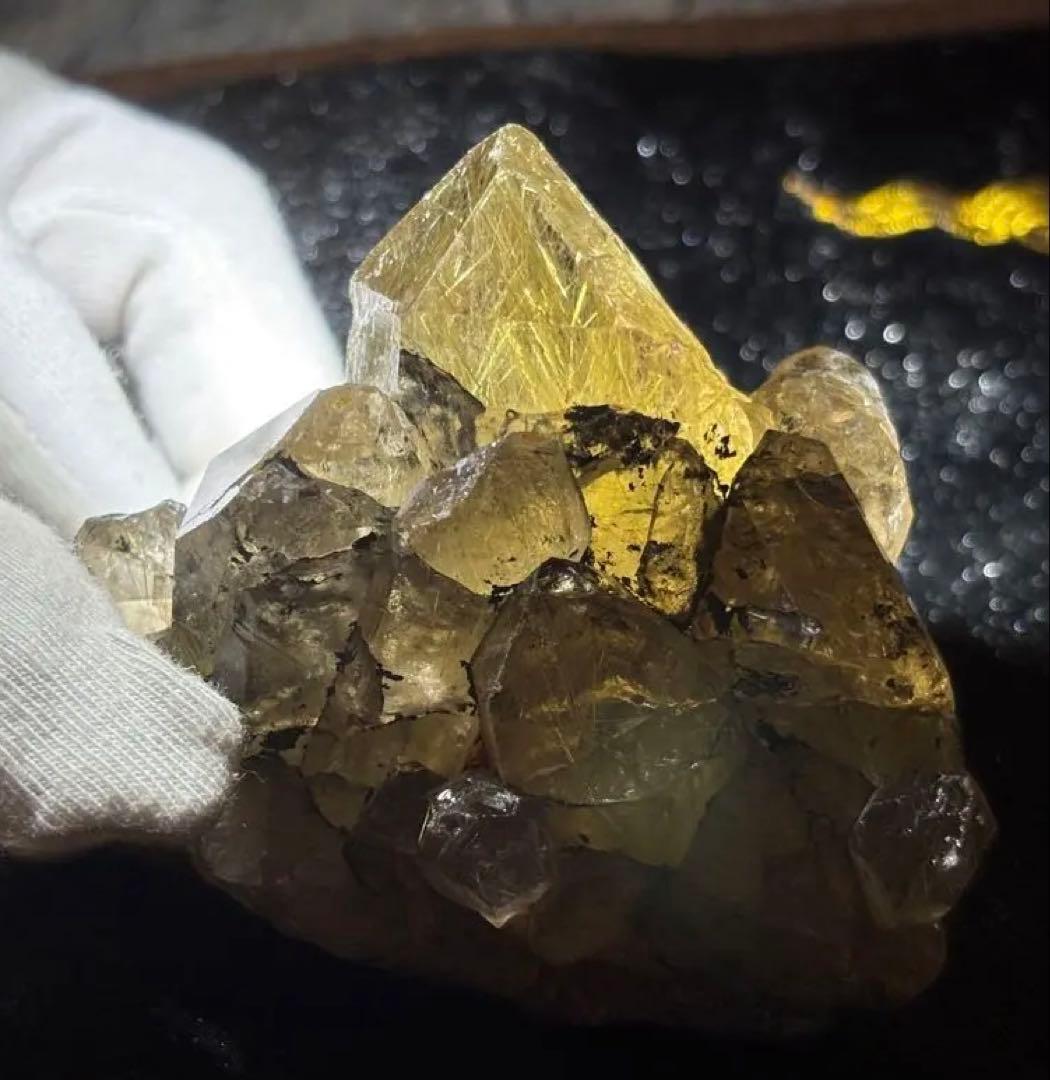 【金運・仕事運アップ】ルチル原石⭐️R216