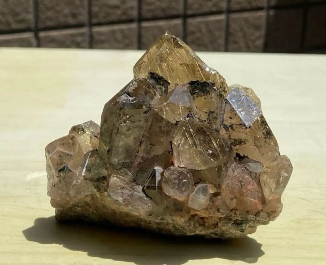 【金運・仕事運アップ】ルチル原石⭐️R216