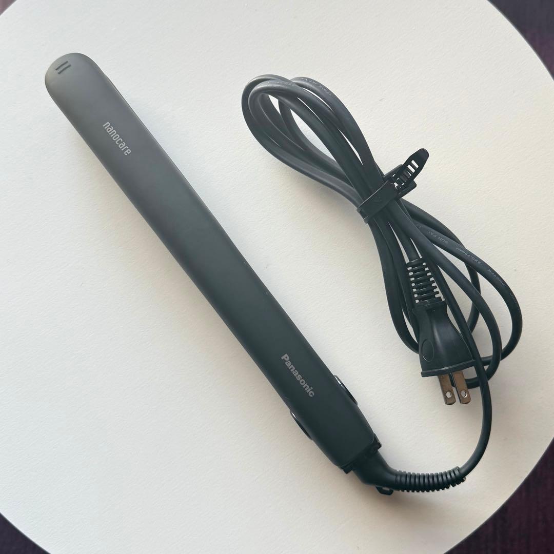 Panasonic nanocare ストレートアイロン ナノケア ブラック