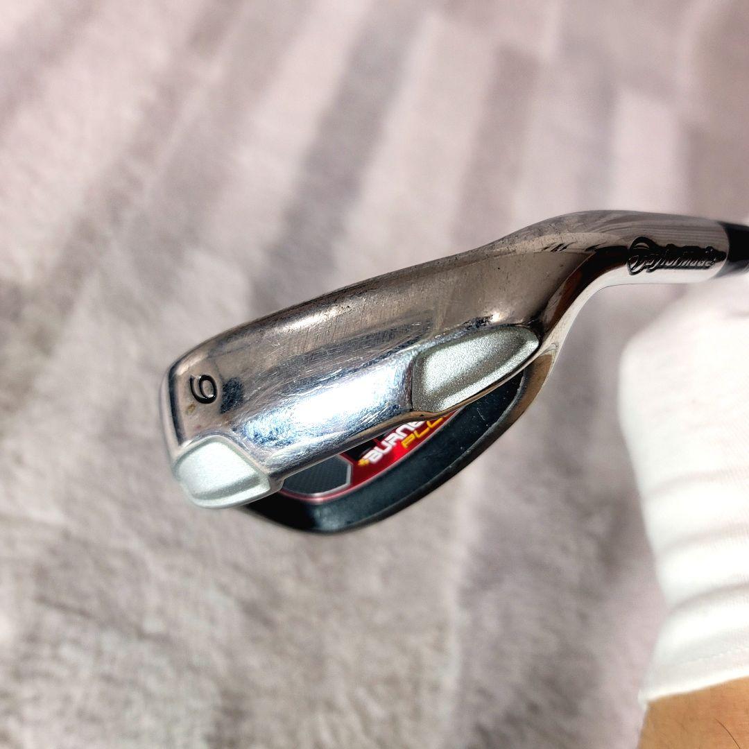 【美品】TaylorMade バーナープラス アイアンセット 4〜9.P 高弾道