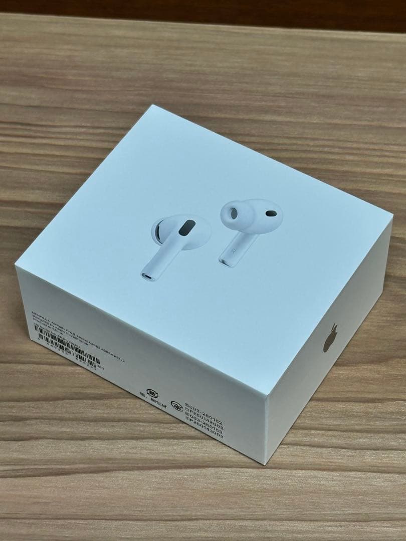 【新品未開封】AirPods Pro 3 充電ケース付き