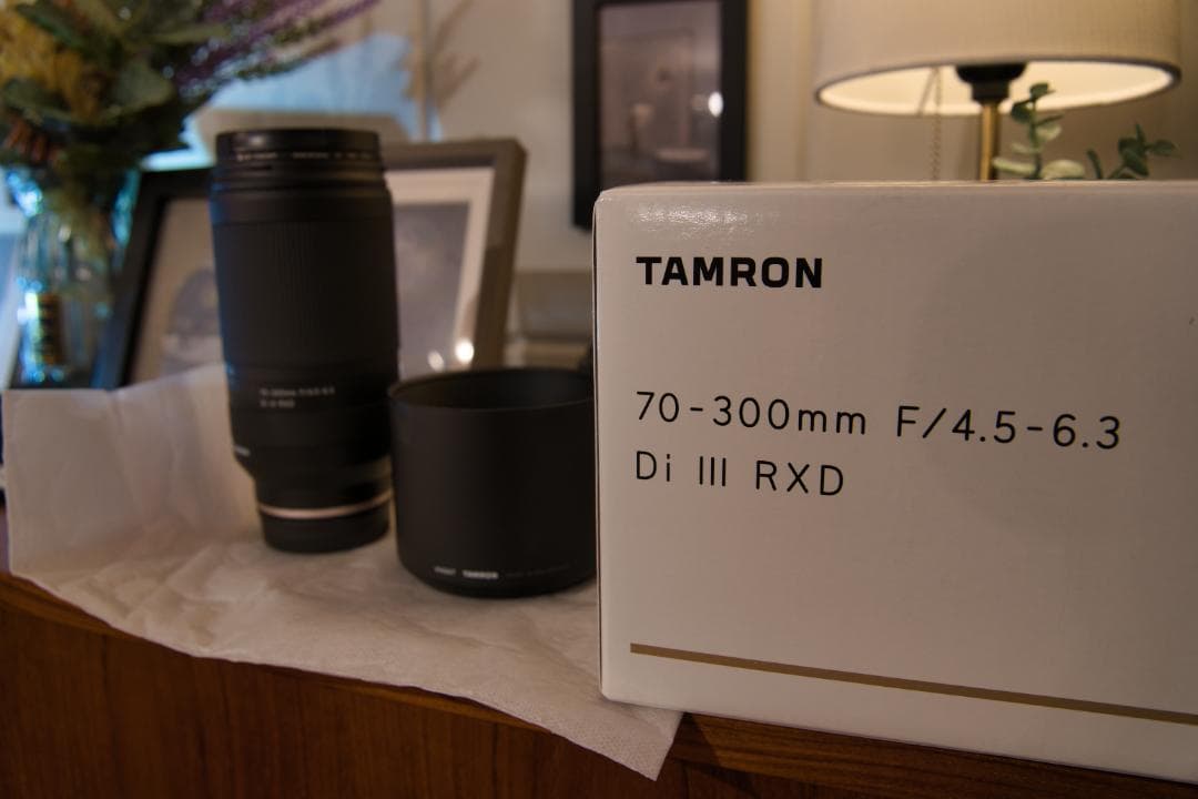 値引き【美品】TAMRON 70-300mm F4.5-6.3 Eマウント【箱付