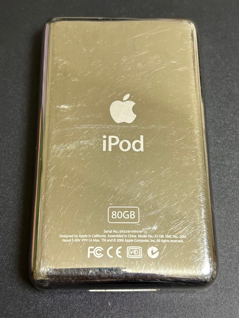 iPod classic 5.5世代 Late2006 80GB バッテリー良好