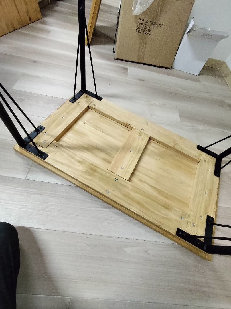 新生活テーブル　パソコンデスク　ハンドメイド　机