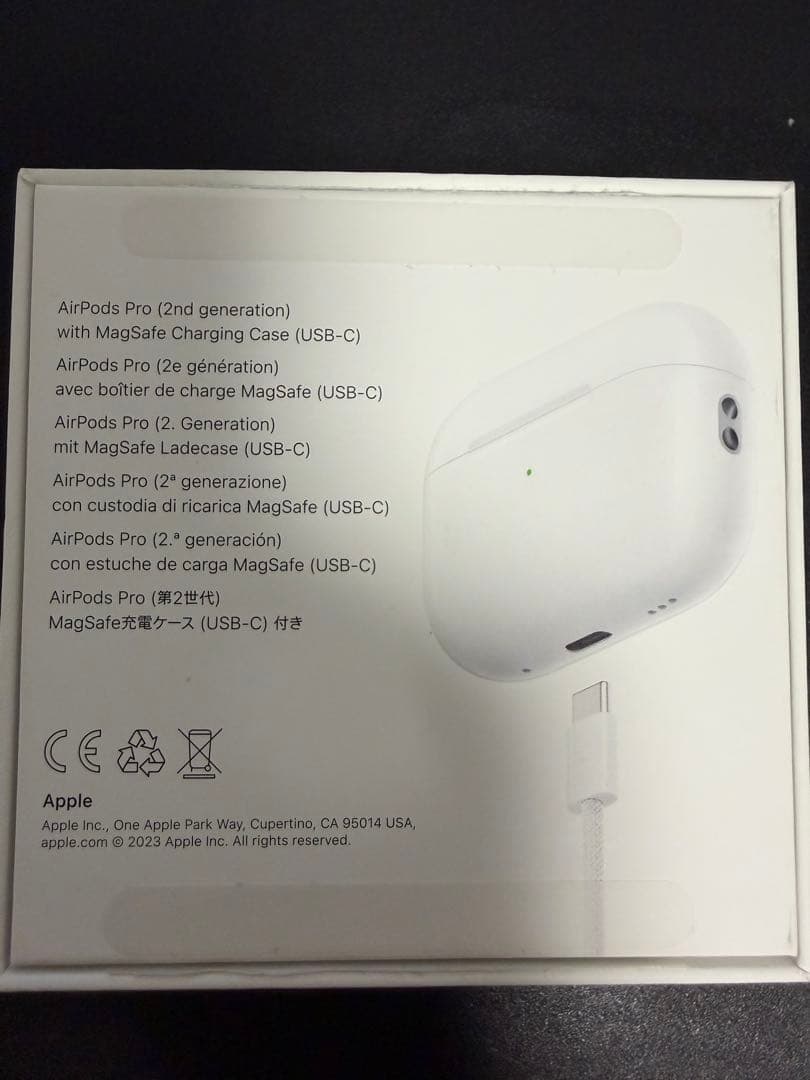 【国内正規品】Apple AirPods Pro 2【USB-C】