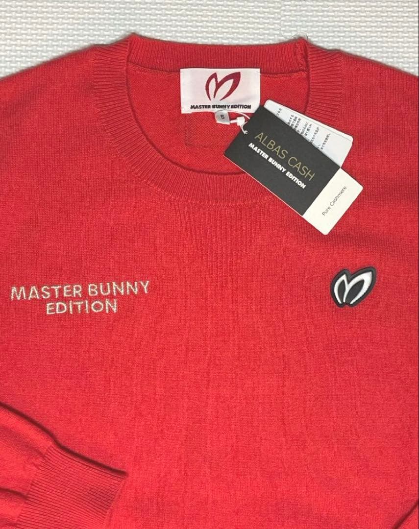マスターバニーエディション アルバスカシミヤ100% プルオーバー（ORG／5）
