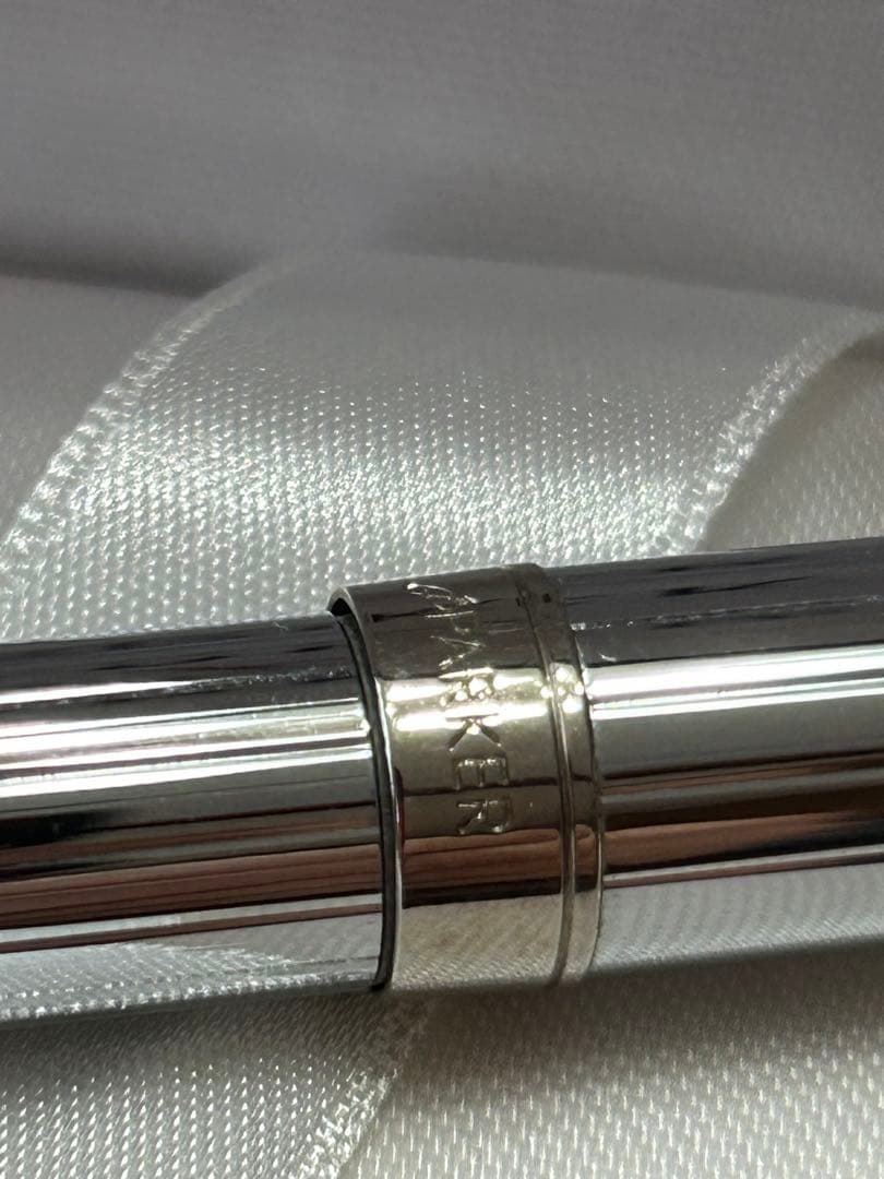 Parker ソネット　ボールペン シルバー ストライプ