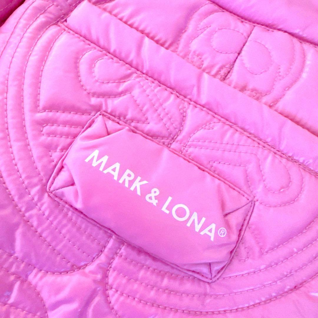 マークアンドロナ　ダウンスカート レディース36 ピンク　インナー付き