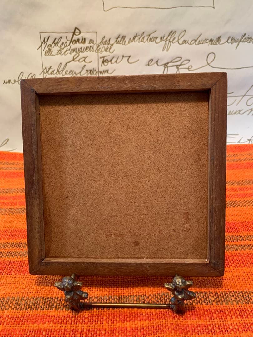 ビヨンヴィンブラッド　レアな1960年代ニモール窯のビンテージタイルの額装品！