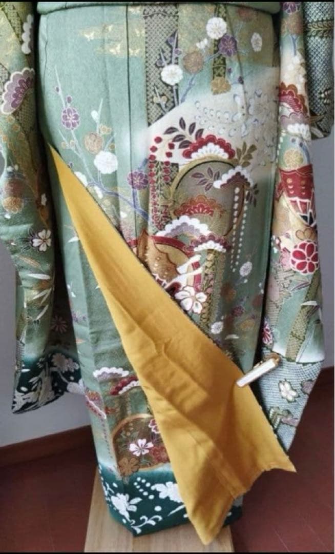 振袖☆古典柄☆6点セット 正絹フルセット　成人式