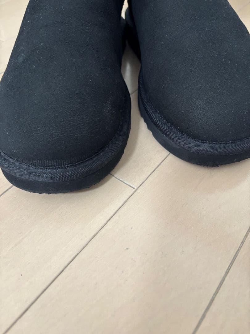 UGG ブラック ムートンブーツ　サイズ7