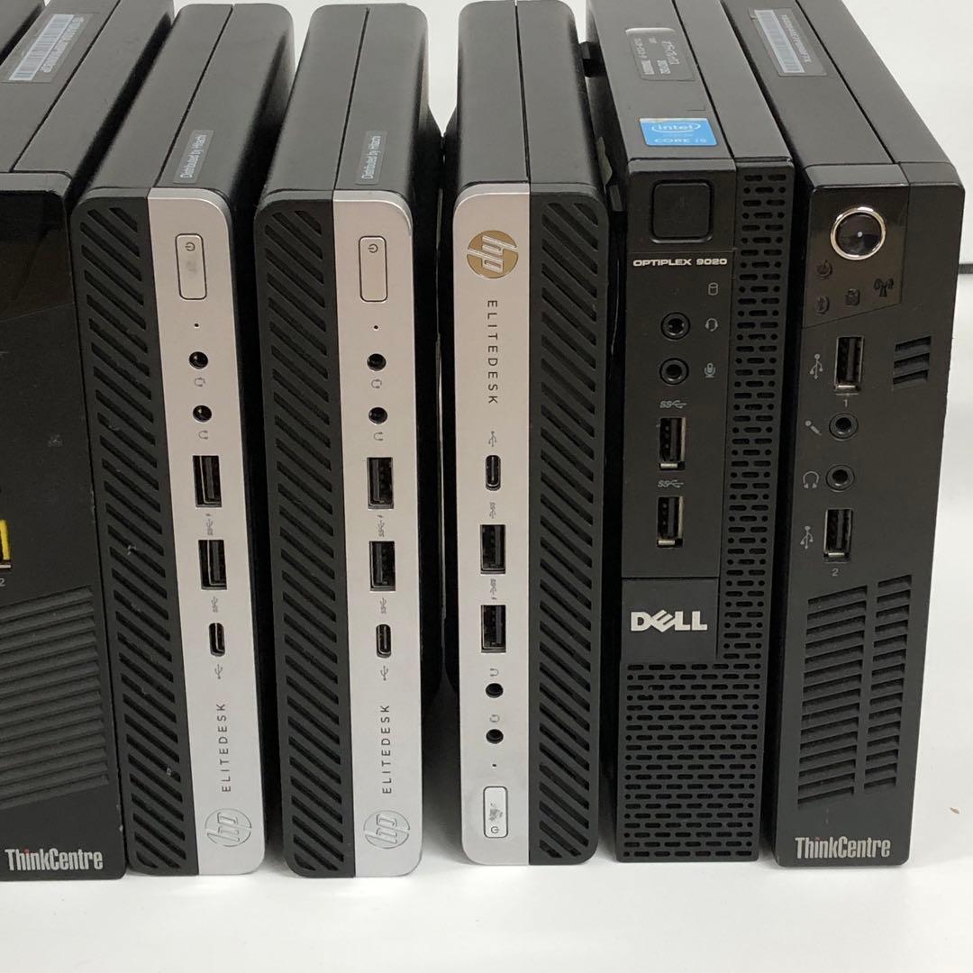 【ミニPCセット】ThinkCentre・HP・Dell 各種モデル 10台