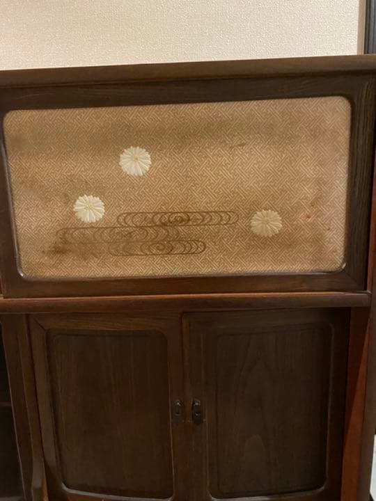 水屋　飾り棚　アンティーク