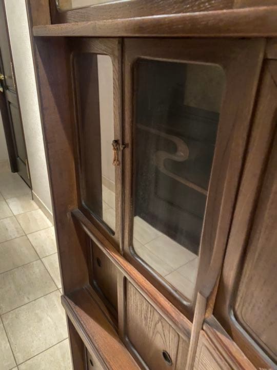 水屋　飾り棚　アンティーク