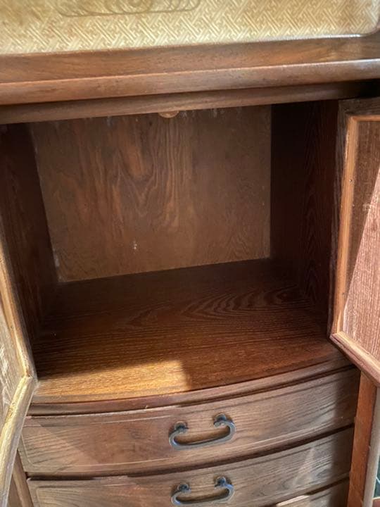 水屋　飾り棚　アンティーク