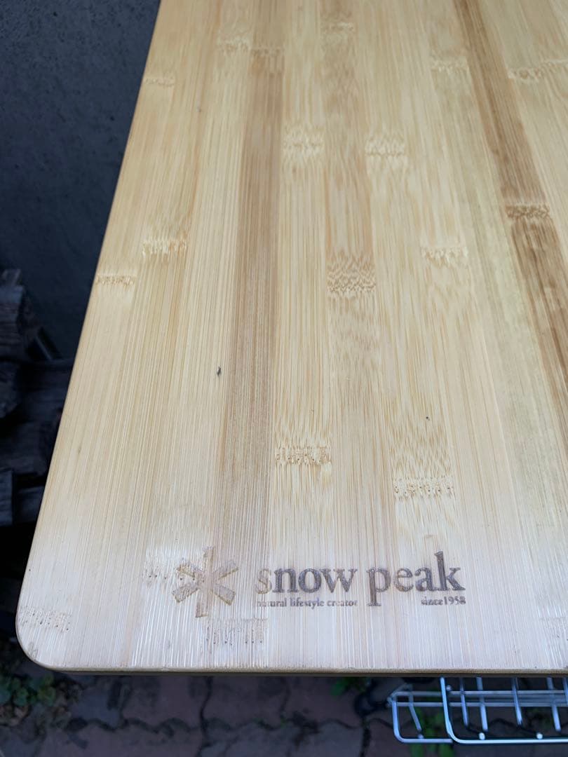  Peak スノーピーク フィールドキッチンテーブル 竹 CK-012T