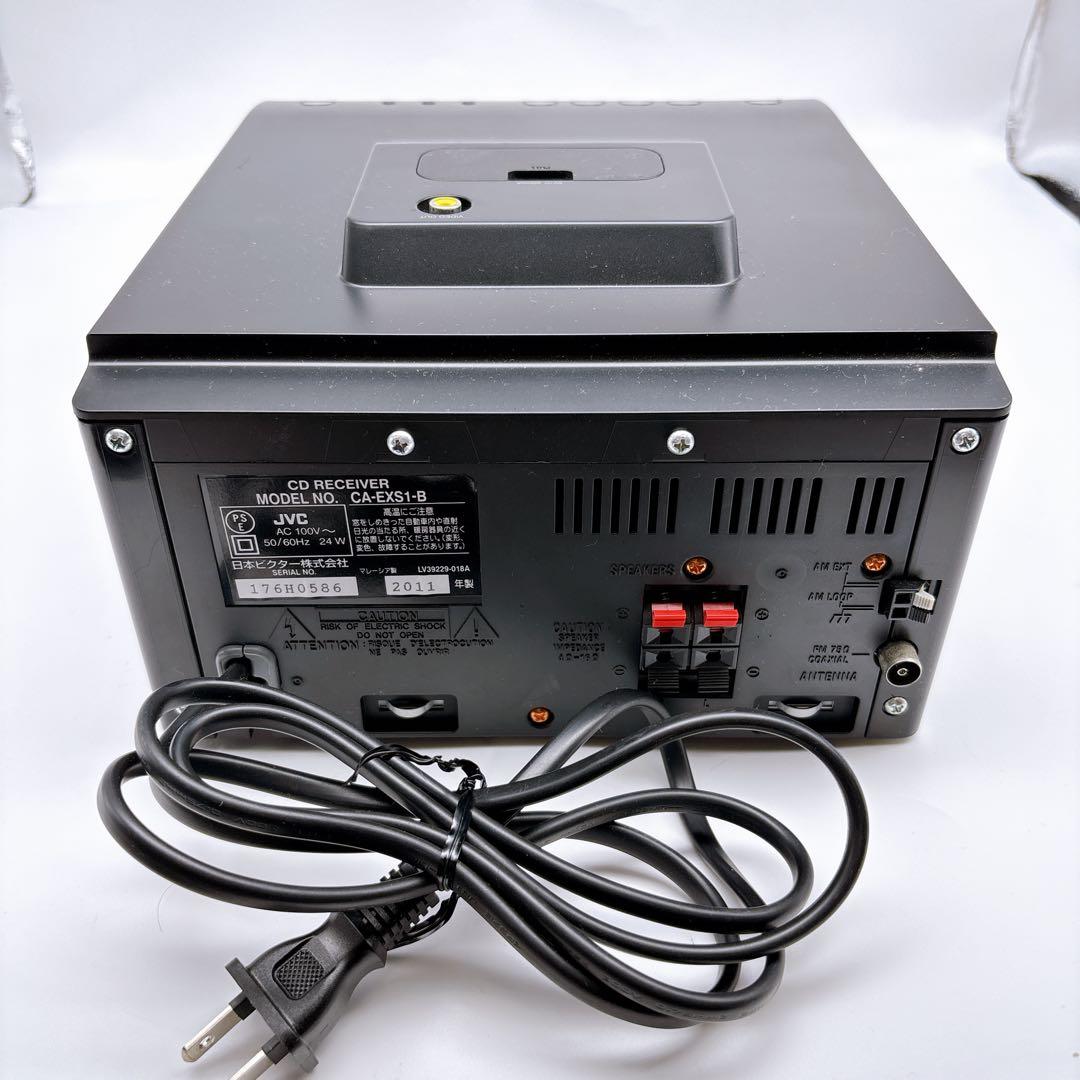 JVC VICTOR CDコンポ CA-EXS1-B SP-EXS1-B