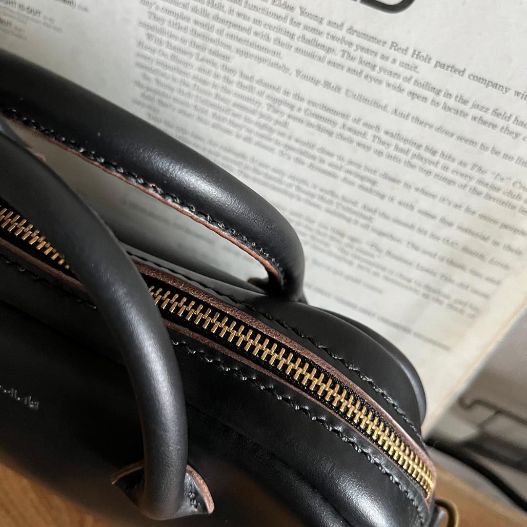 クロムエクセルレザーバッグ クロムエクセル ショルダーバッグ 茶芯 #323