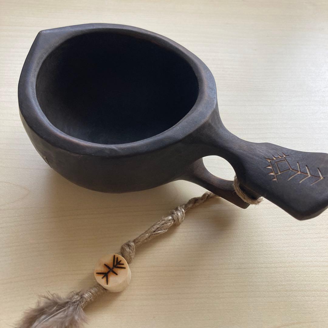 【新品】 ソウルオブシベリア　バードテール　ククサ　No.1007