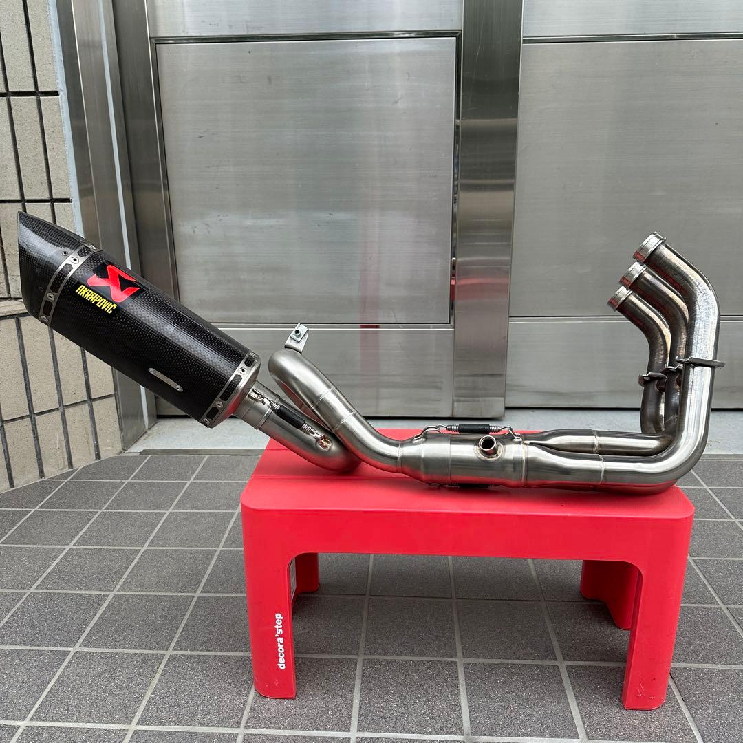 MT-09 XSR900 トレーサー　アクラポビッチ　フルエキゾーストマフラー