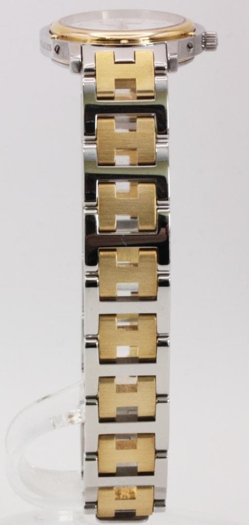 HERMES　CL3.240　エルメス　クリッパー　ケース・保証書付　White