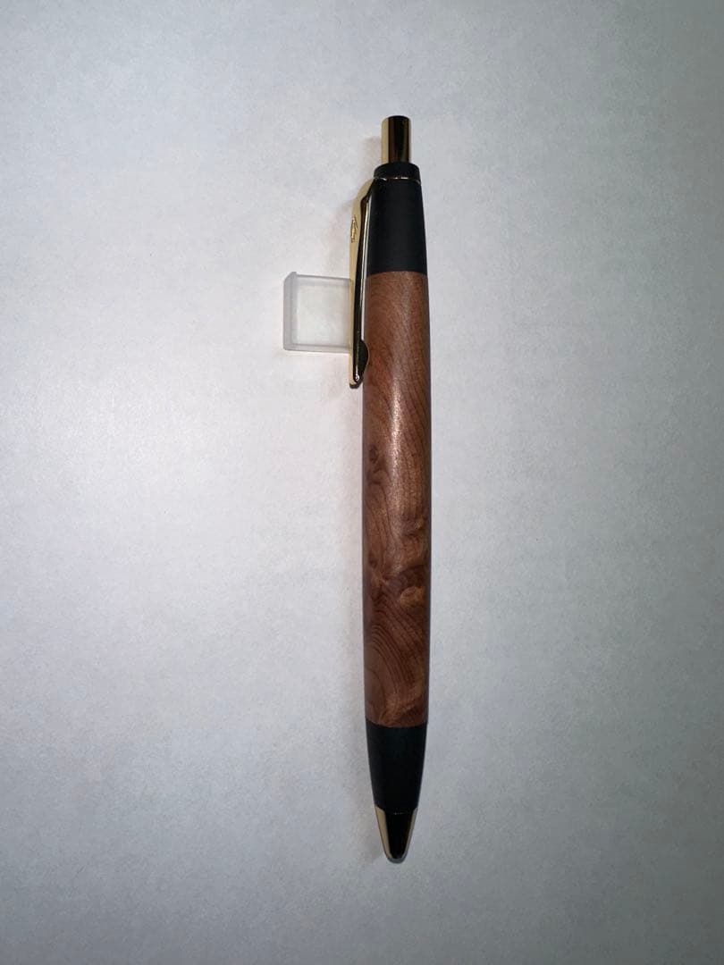 野原工芸　セコイア瘤杢　限定樹種　スタンダードボールペン（ゴールド金具）　正規品