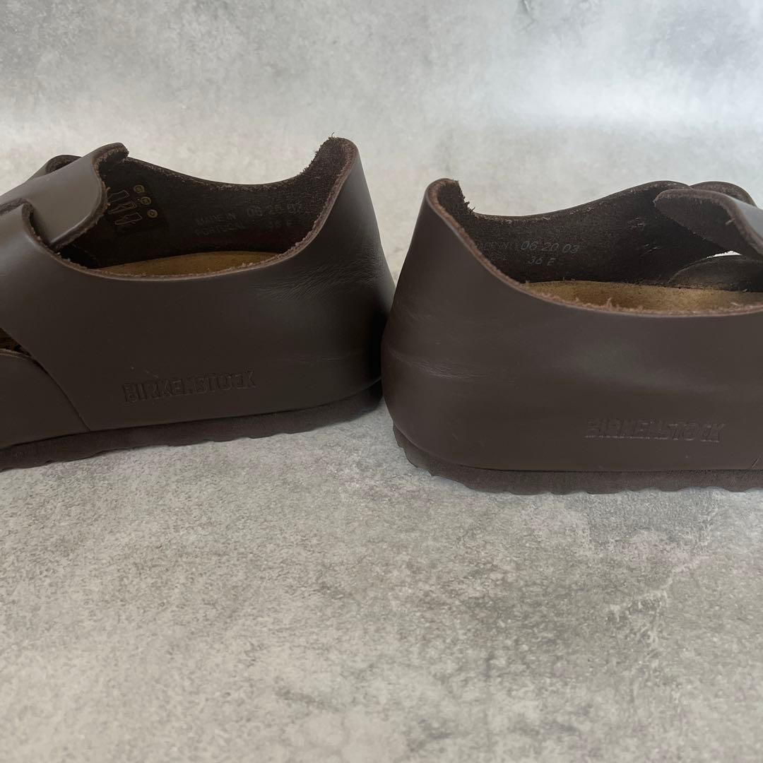 極美品 BIRKENSTOCK LONDON ブラウン レディース 36