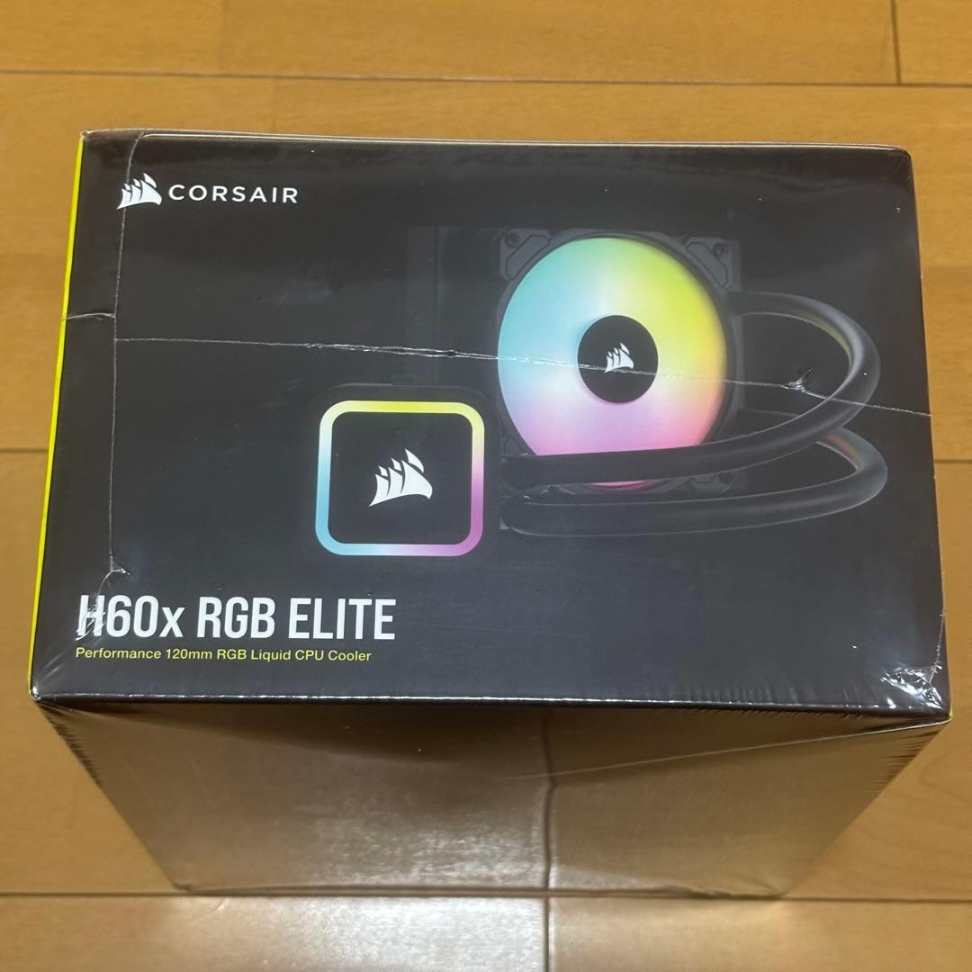 【未開封】CORSAIR iCUE H60x RGB ELITE 水冷式 CPU