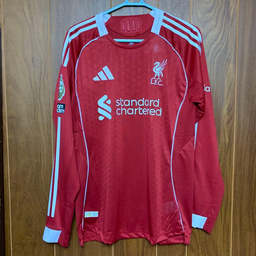 ルヴァプールユニフォームホーム25-26 ウィルツ 長袖