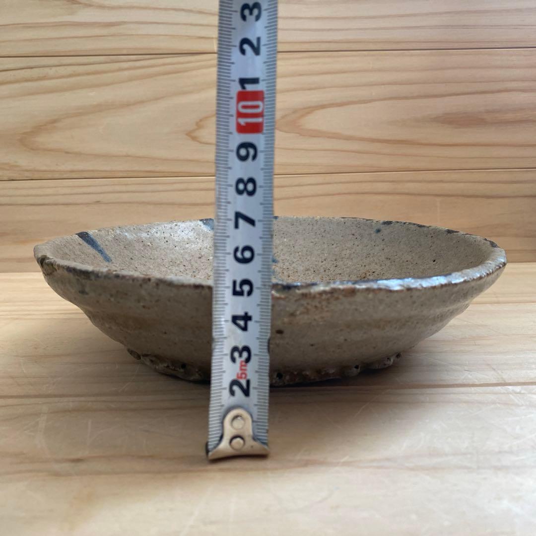 小野哲平　大皿④金継跡有