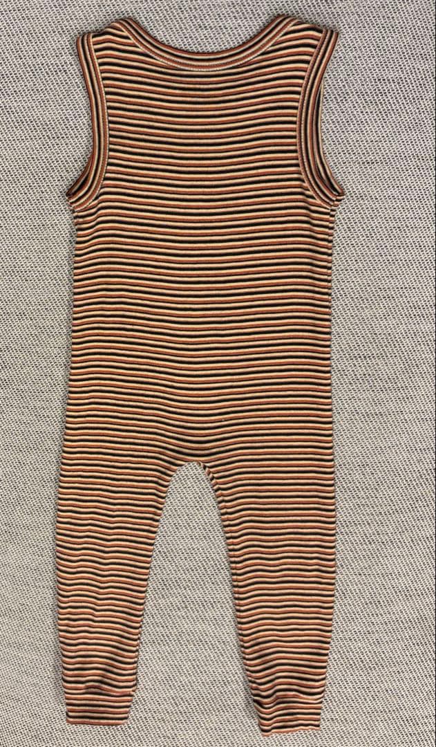 【美品】misha&puff Layette PimaOverall 6-12m