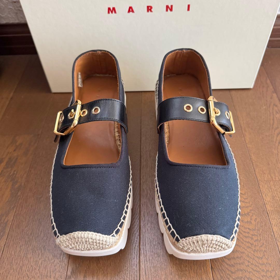Marni マルニ エスパドリーユ メリージェーン 37