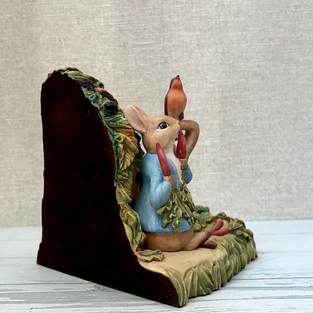 ピーターラビット　ボーダーファインアーツ　【ピーターラビットのブックエンド】