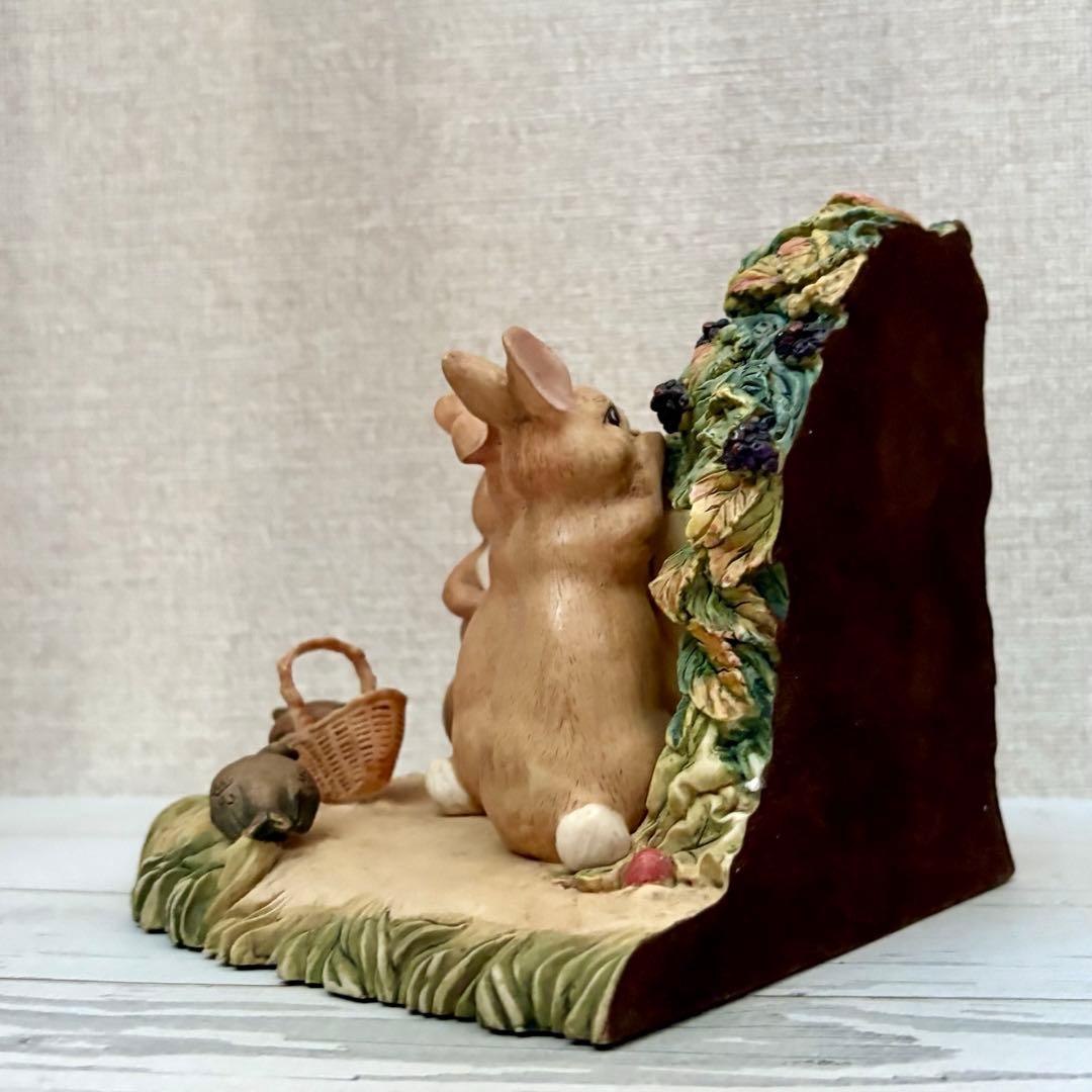 ピーターラビット　ボーダーファインアーツ　【ピーターラビットのブックエンド】