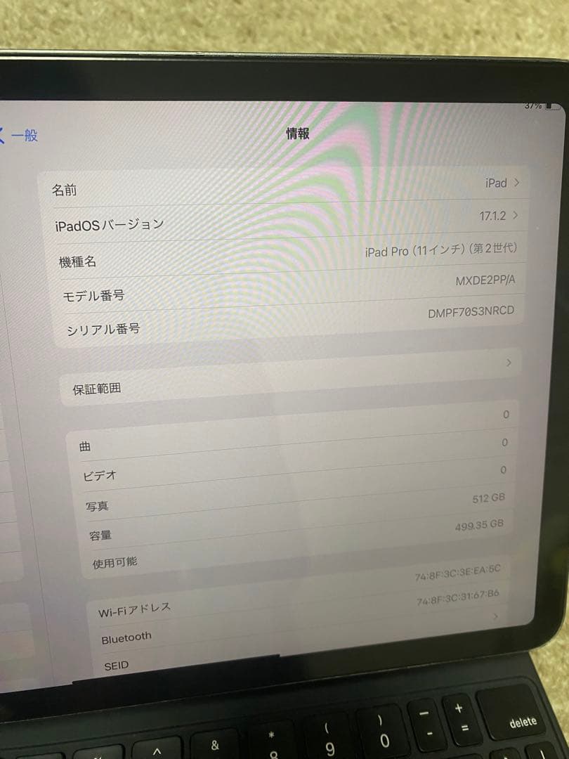 iPad本体 iPad Pro