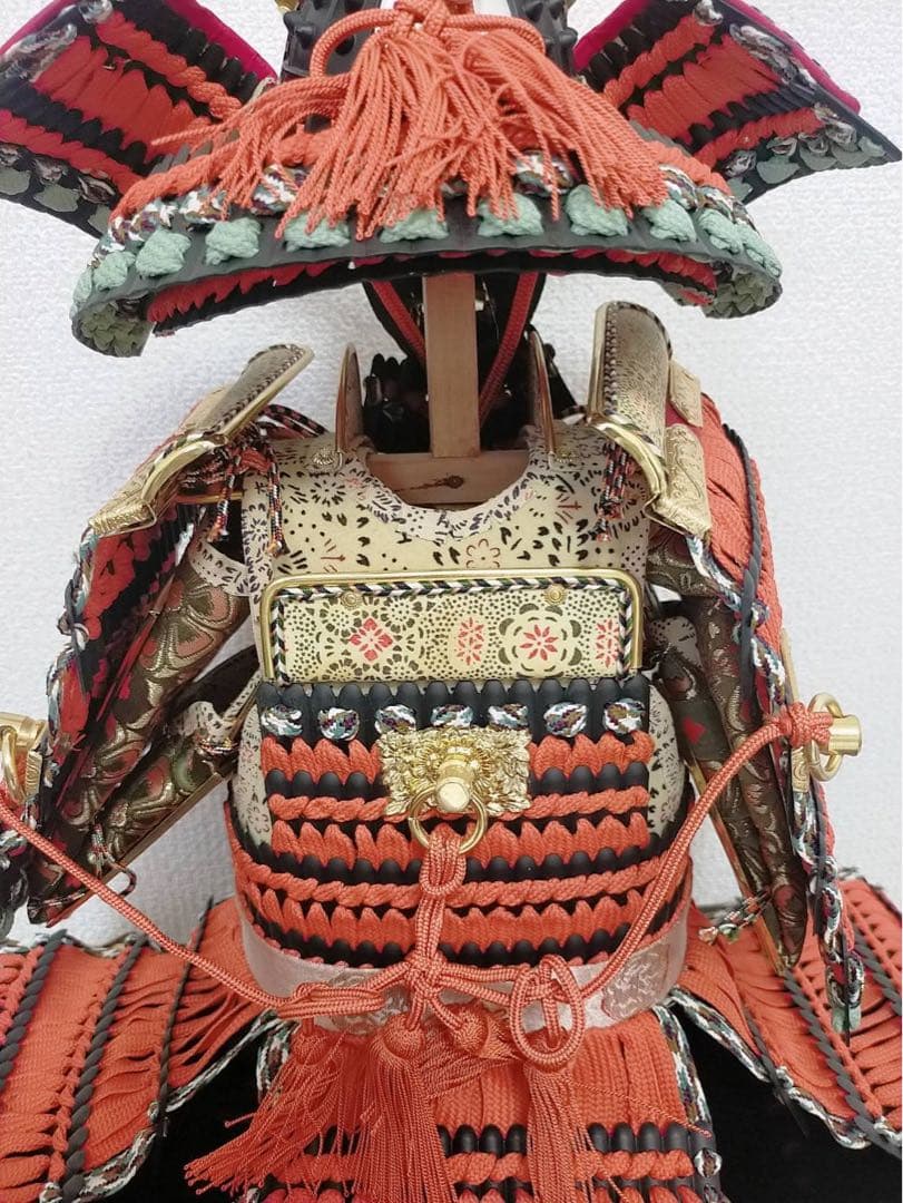 【特価品】菊水作大鎧　五月人形　子どもの日　鎧兜 鎧飾り 端午の節句 ケース付き