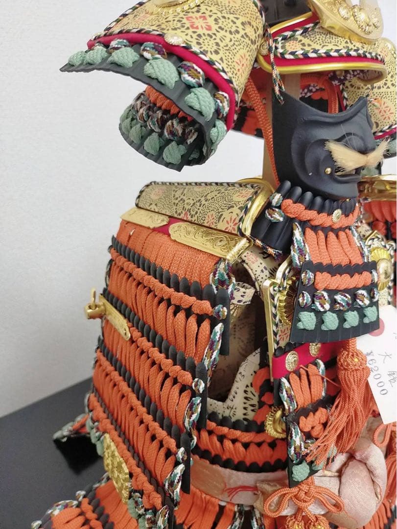 【特価品】菊水作大鎧　五月人形　子どもの日　鎧兜 鎧飾り 端午の節句 ケース付き